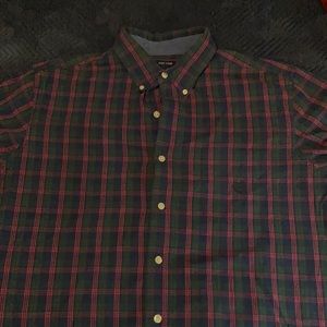 Chaps Purple Button down